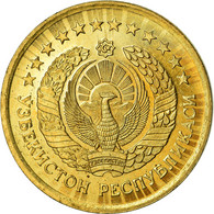 Monnaie, Uzbekistan, 3 Tiyin, 1994, SUP, Brass Plated Steel, KM:2.1 - Oezbekistan