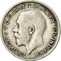 Monnaie, Grande-Bretagne, George V, 3 Pence, 1917, TB, Argent, KM:813 - F. 3 Pence