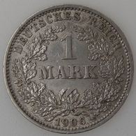 Allemagne, Empire, 1 Mark 1906 D, TTB, KM#14. - 1 Mark