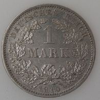 Allemagne, Empire, 1 Mark 1910 D, TTB, KM#14. - 1 Mark