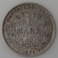 Allemagne, Empire, 1 Mark 1905 D, TTB, KM#14. - 1 Mark