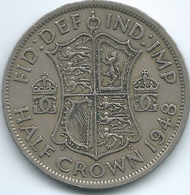 United Kingdom / Great Britain - 1948 - George VI - ½ Crown - KM866 - K. 1/2 Crown