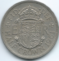 United Kingdom / Great Britain - 1961 - Elizabeth II - ½ Crown - KM907 - K. 1/2 Crown