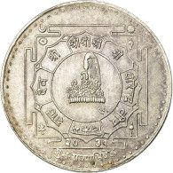 Monnaie, Népal, SHAH DYNASTY, Birendra Bir Bikram, 25 Rupee, 1974, SUP, Argent - Népal