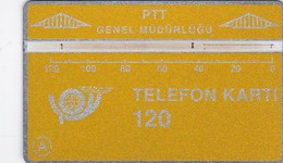 Turkey, TR-LG-11 (003B), L&G Optical Card, Yellow, Shiny Black Reverse, CN : 003B, 2 Scans. - Turquie