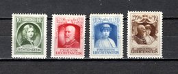 Liechtenstein   1929  .-  Y&T  Nº   90/93    *   C/charniere - Nuevos