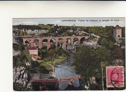 Lussemburgo Per Cagliari, Su Post Card Vallèe De Clausen Inizio 900 - 1914-24 Marie-Adelaide