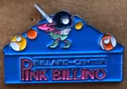 PINK BILLINO - BILLARD CENTER  - QUEUES - BOULES - N° 142 - BILLIARDS - BILIARDO  -   (24) - Billard