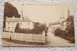 Villers-sur-Lesse "Le Château, Résidence Du Prince Léopold" - Rochefort