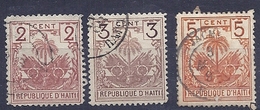 200034184  HAITI  YVERT   Nº  30/34/35 - Tahiti