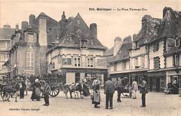 29-QUIMPER- LA PLACE TERRE-AU-DUC - Quimper