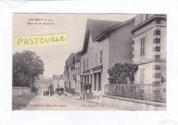 CPA : 14 X 9 -  GOLBEY (Vosges) - Rue De La Moselle - Golbey
