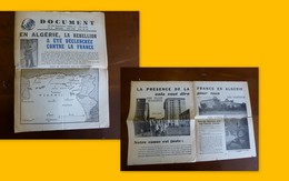 Journal Document Juin 1956, La Rebellion En Algérie A été Déclenchée Contre La France ; PAP10 - 1950 à Nos Jours