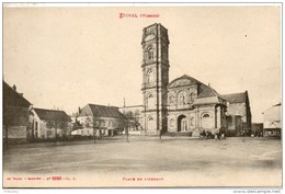 88. Etival. Place De L'abbaye - Etival Clairefontaine