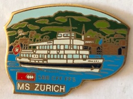 BATEAU - BOAT - BOOT - BARCA - CFF - MS ZÜRICH - SCHWEIZ - SWISS - SUISSE - SWITZERLAND - LAC - SEE - LAKE - LAGO-  (25) - Schiffahrt