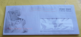 VATICAN 2020, 2 PAPA FRANCESCO COVERS, USED - Covers & Documents