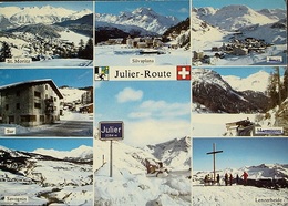 JULIER-ROUTE St. Moritz Silvaplana Bivio Sur Marmorera Savognin Lenzerheide - Bivio