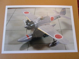 CAGI3 Format Carte Postale Env 15x10cm : SUPERBE (TIRAGE UNIQUE) PHOTO MAQUETTE PLASTIQUE 1/48e HYDRAVION RUFE "lilas" - Flugzeuge