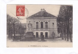 Delcampe - CPA :  14 X 9  -  32. - ETAMPES (S.-et-O.). - Le Théâtre - Etampes