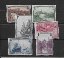 Belgique N°293/298 - Neufs ** Sans Charnière - N°293 & 295 Neufs * Avec Charnière - TB - Unused Stamps
