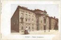 ITALIE - TURIN - TORINO - PALAIS CARIGNANO - PRECURSEUR - Carte Colorisée - Palazzo Carignano