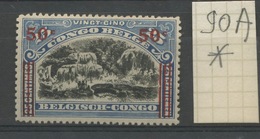 90.A *. Sur émission De 1915.     Bon Timbre Sous évalué. Cote  * 55,-€. Très Légère Charnière - Unused Stamps