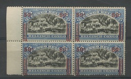 90.A *. Bloc De 4 **/* Sur émission De 1915.     Bon Timbre Sous évalué. Cote 3x  55,-€+120= 285-€ Très Légère Charnière - Unused Stamps