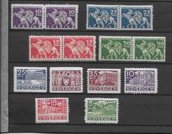 Suède - Ensemble De Timbres - Gomme B/TB - Unused Stamps