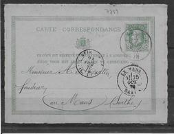 Belgique Entier Charbonnages Unis - TB - Postcards 1871-1909