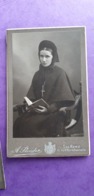 Cdv Photo Religieux Curé Bonne Sœur - Alte (vor 1900)