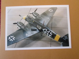 CAGI3 Format Carte Postale Env 15x10cm : SUPERBE (TIRAGE UNIQUE) PHOTO MAQUETTE PLASTIQUE 1/48e HS-129 Canon De 75 Mm - Flugzeuge