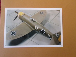 CAGI3 Format Carte Postale Env 15x10cm : SUPERBE (TIRAGE UNIQUE) PHOTO MAQUETTE PLASTIQUE 1/48 P-47D THUNDERBOLT - Avions