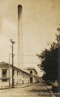 Real Photo Cienfuegos Planta Electrica  Electric Plant Back Advert Rotary Club 1933 - Cuba