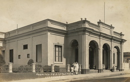 Real Photo Cienfuegos Hospital De Emergencia  Back Advert Rotary Club 1933 - Cuba