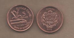 GUYANA # 5 DOLLAR 2002 KM51 - Guyana