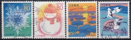 JAPON 1999 Nº 2505/08 USADO - Used Stamps