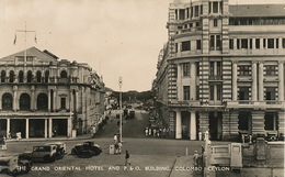 Real Photo The Grand Oriental Hotal And P And O Building Colombo - Sri Lanka (Ceylon)