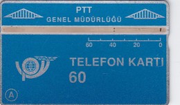 Turkey, TR-LG-14 (908C), Blue, Reverse Advertisement, 2 Scans. - Turquie