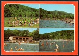 D5508 - TOP Erdmannsdorf Kreis Flöha - Freibad Schwimmbad - Verlag Bild Und Heimat Reichenbach - Flöha