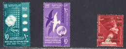 Egypt 1958 Mint No Hinge, Sc# ,SG ,Mi UAR 11,13,... - Neufs