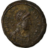 Monnaie, Theodosius I, Maiorina, 392-395, Antioche, TB+, Cuivre, RIC:68 - La Caduta Dell'Impero Romano (363 / 476)