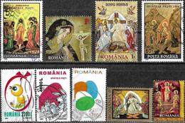 1994-2015 - 9 DIFFERENT STAMPS (COMPLETE SETS) WITH EASTER - Altri & Non Classificati