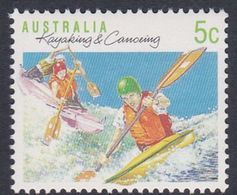 Australia ASC 1227b 1990 Sports 5c Kayaking Perf 14 X 14.5, Mint Never Hinged - Prove & Ristampe