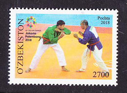 UZ-20-16  2018. Uzbekistan, 18th Asian Games, Jokarta Palembang 2018, 2v, Mint/** - Usbekistan