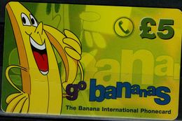 UNITED KINGDOM 2000 INTERNATIONALS PHONECARD BANANAS USED VF!! - [ 8] Firmeneigene Ausgaben