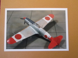 CAGI3 Format Carte Postale Env 15x10cm : SUPERBE (TIRAGE UNIQUE) PHOTO MAQUETTE PLASTIQUE 1/48e KI-61 HIEN Très Coloré - Flugzeuge