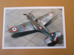 CAGI3 Format Carte Postale Env 15x10cm : SUPERBE (TIRAGE UNIQUE) PHOTO MAQUETTE PLASTIQUE 1/48e CURTISS H-75A FRANCE 40 - Flugzeuge