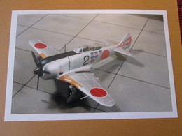 CAGI3 Format Carte Postale Env 15x10cm : SUPERBE (TIRAGE UNIQUE) PHOTO MAQUETTE PLASTIQUE 1/48e JAPON KI-44 TOJO - Avions