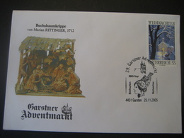 Österreich- Garsten 25.11.2005 Vom 29. Adventmarkt - Cartas & Documentos