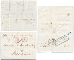 Russia Russian Empire France 1841 Year Letter From St Petersburg To Bordeaux Rare Excellent ! - ...-1857 Prephilately